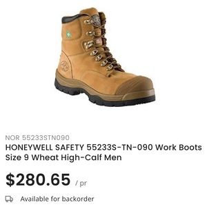 Oliver by Honeywell work boot - steel toe